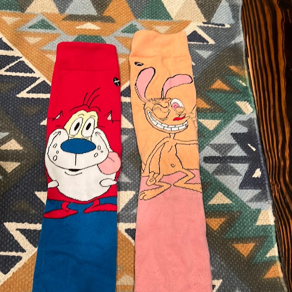 Ren & Stimpy socks!